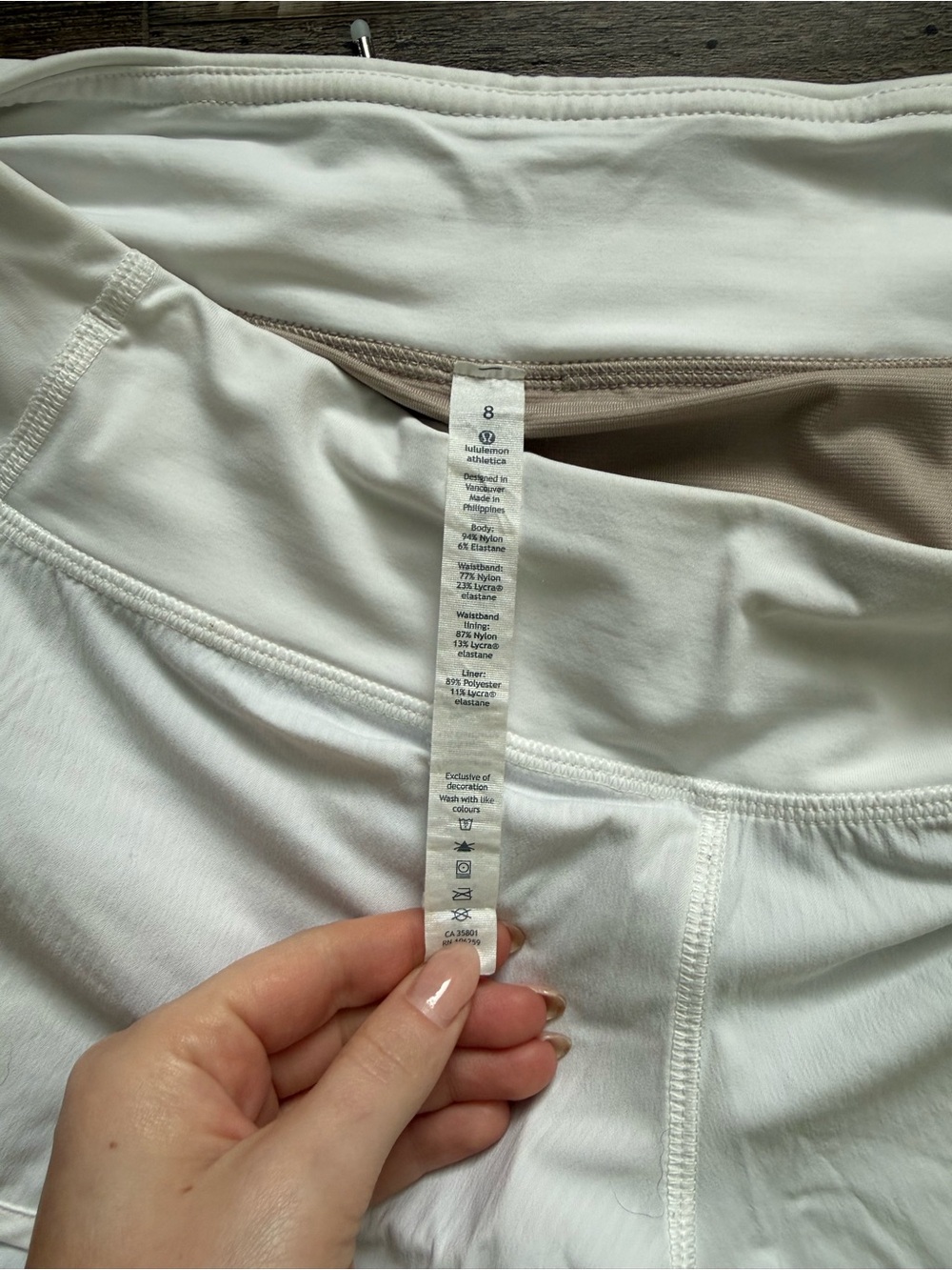 Lululemon Speed Up Short - White - Picture 4 of 6